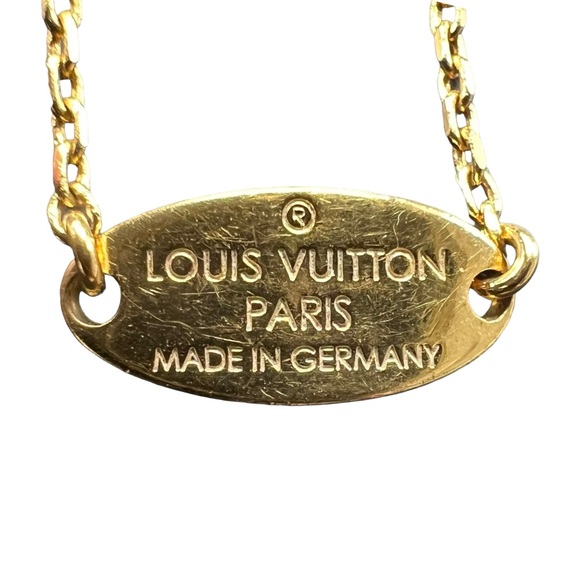 Louis Vuitton Gold Fleur Chain Ring - Picture 4 of 6